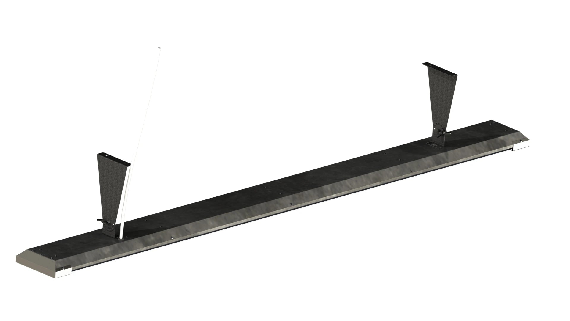 Rose-Pro Far Infrared Ceiling & Wall Heating Panel – Slim, High-Efficiency Metal Heater - Black (500W–4000W)