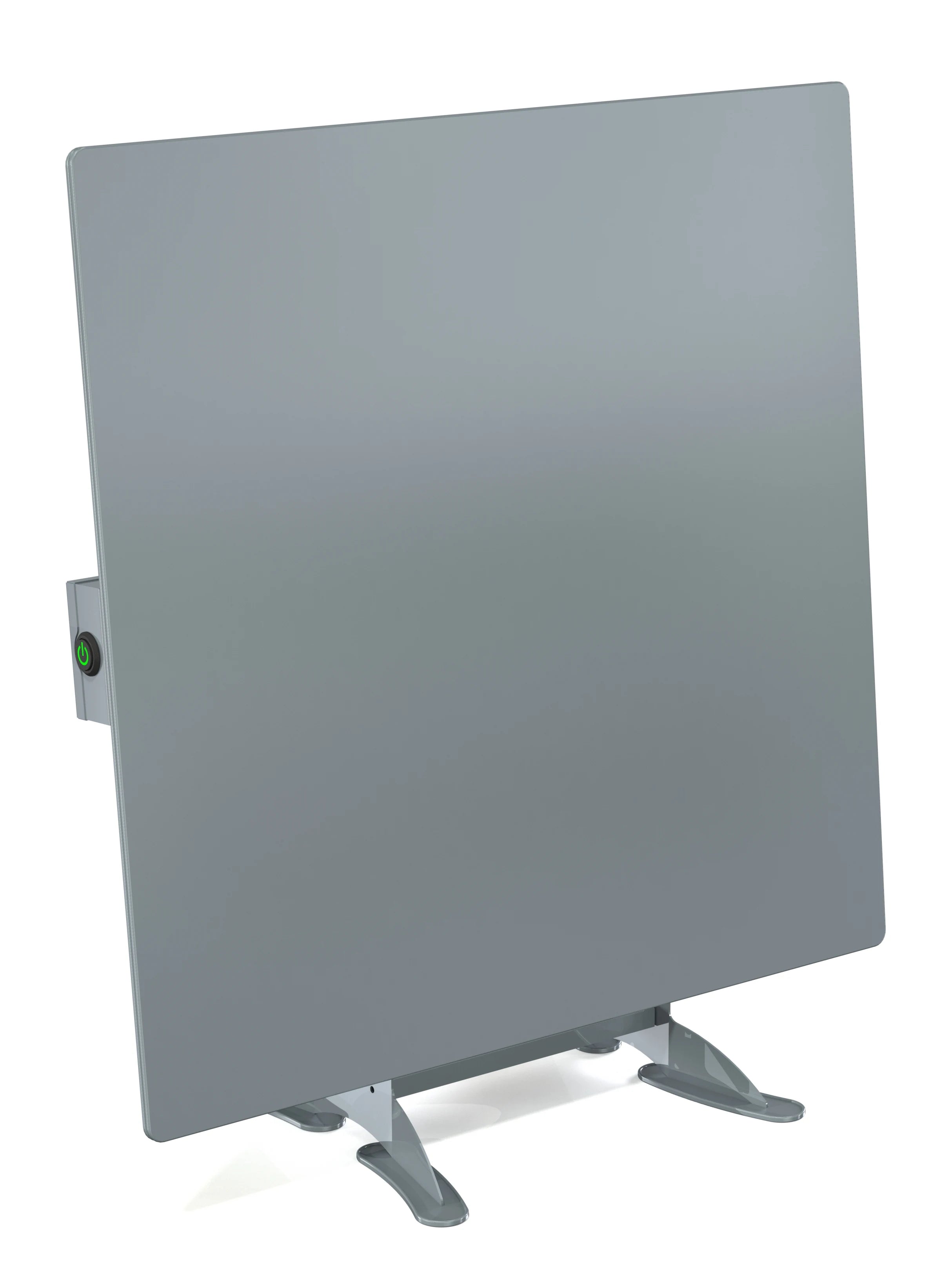 Lavender Smart Glass Far Infrared Heater – Sleek Wall Panel with WiFi Thermostat or Manual Control - Grey (400W & 800W)