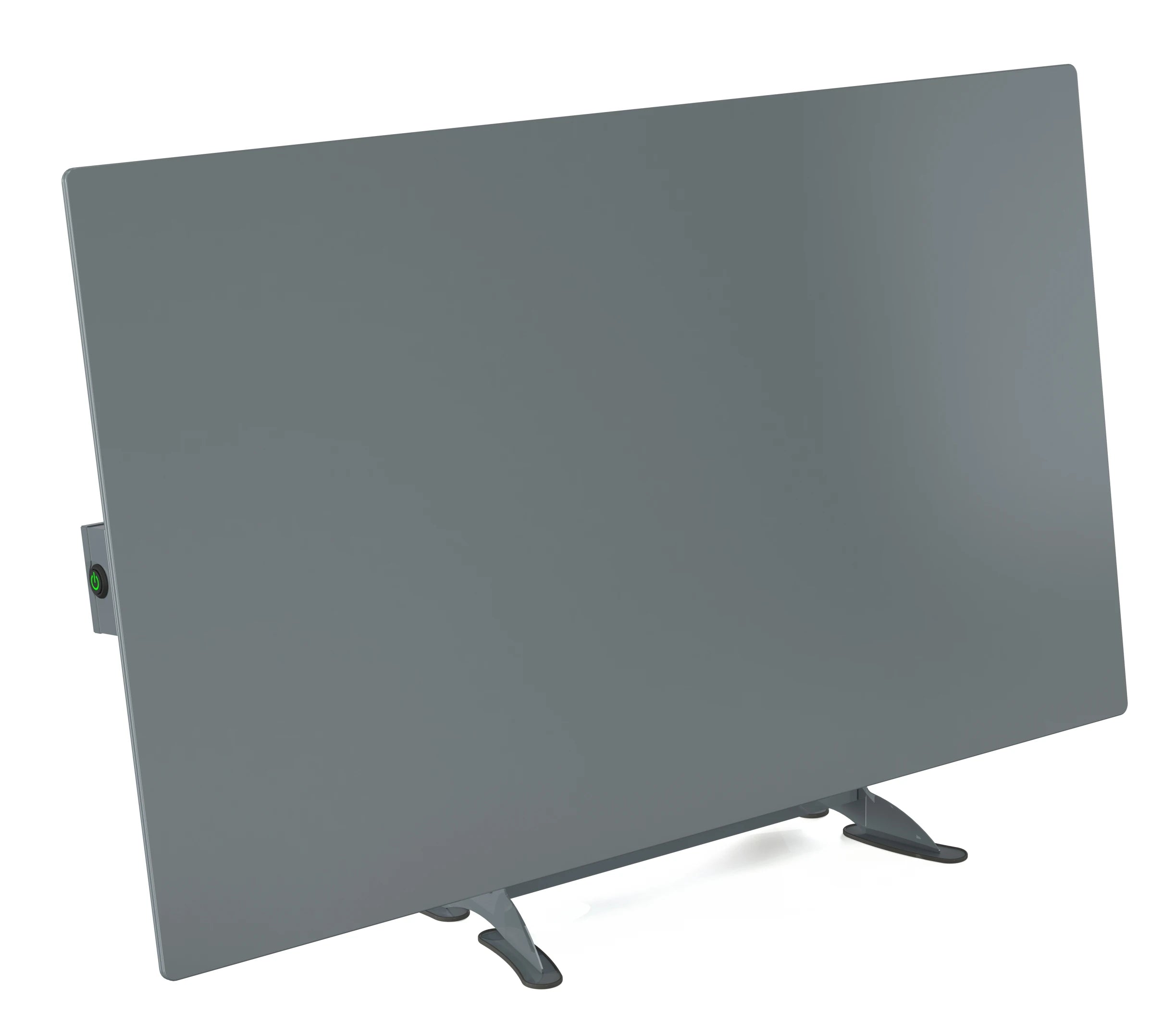 Lavender Smart Glass Far Infrared Heater – Sleek Wall Panel with WiFi Thermostat or Manual Control - Grey (400W & 800W)