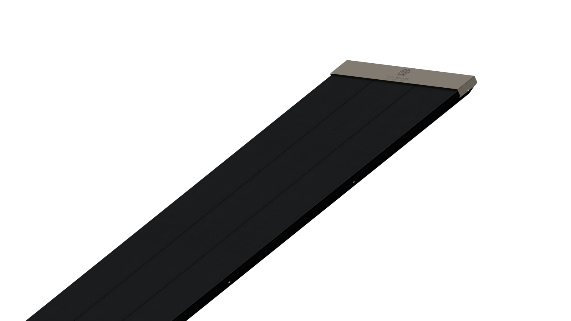 Rose-Pro Far Infrared Ceiling & Wall Heating Panel – Slim, High-Efficiency Metal Heater - Black (500W–4000W)