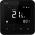 Programmable Thermostat, 801 via WiFi with mobile phone app. Black.