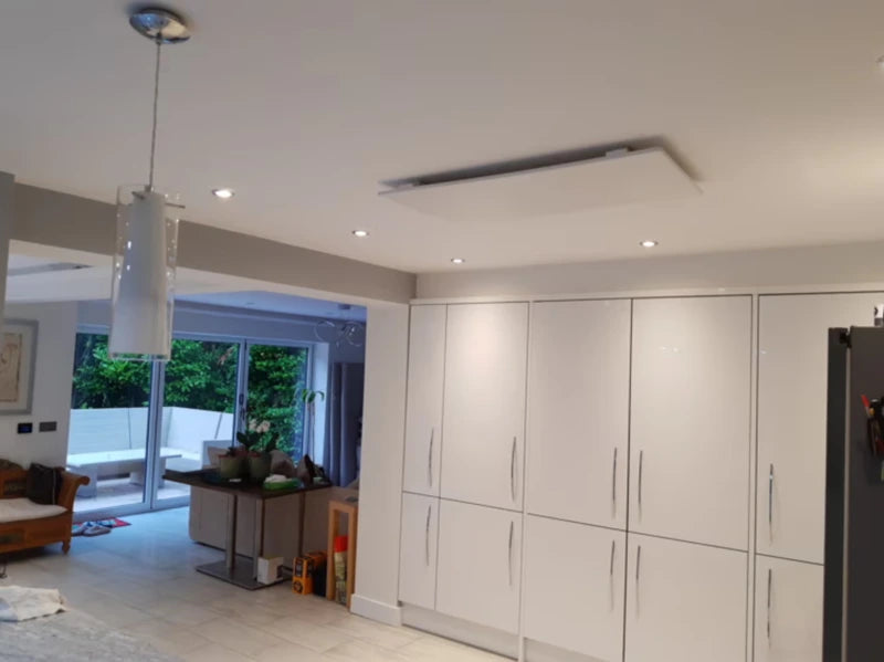 Lotus Far Infrared Ceiling Heating Panel with Smart WiFi Thermostat & Remote – Ultra-Efficient & Slimline (350W–1000W)