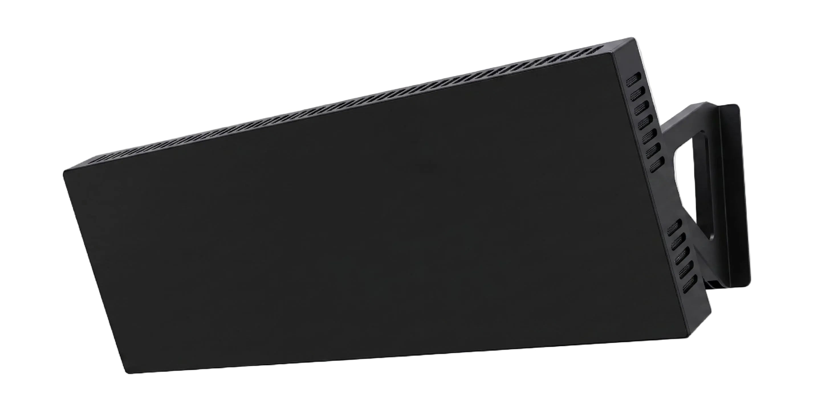 Iris Far Infrared Tempered Glass Ceiling & Wall Heating Panel –  Sleek, High-Efficiency Heater - Black (1000W–1500W)