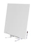 Lavender Smart Glass Far Infrared Heater – Sleek Wall Panel with WiFi Thermostat or Manual Control - White (400W & 800W)