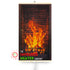 Infrared Wall mounted  Picture Heater. Far Infrared Heating Panel 420W "Fireplace"