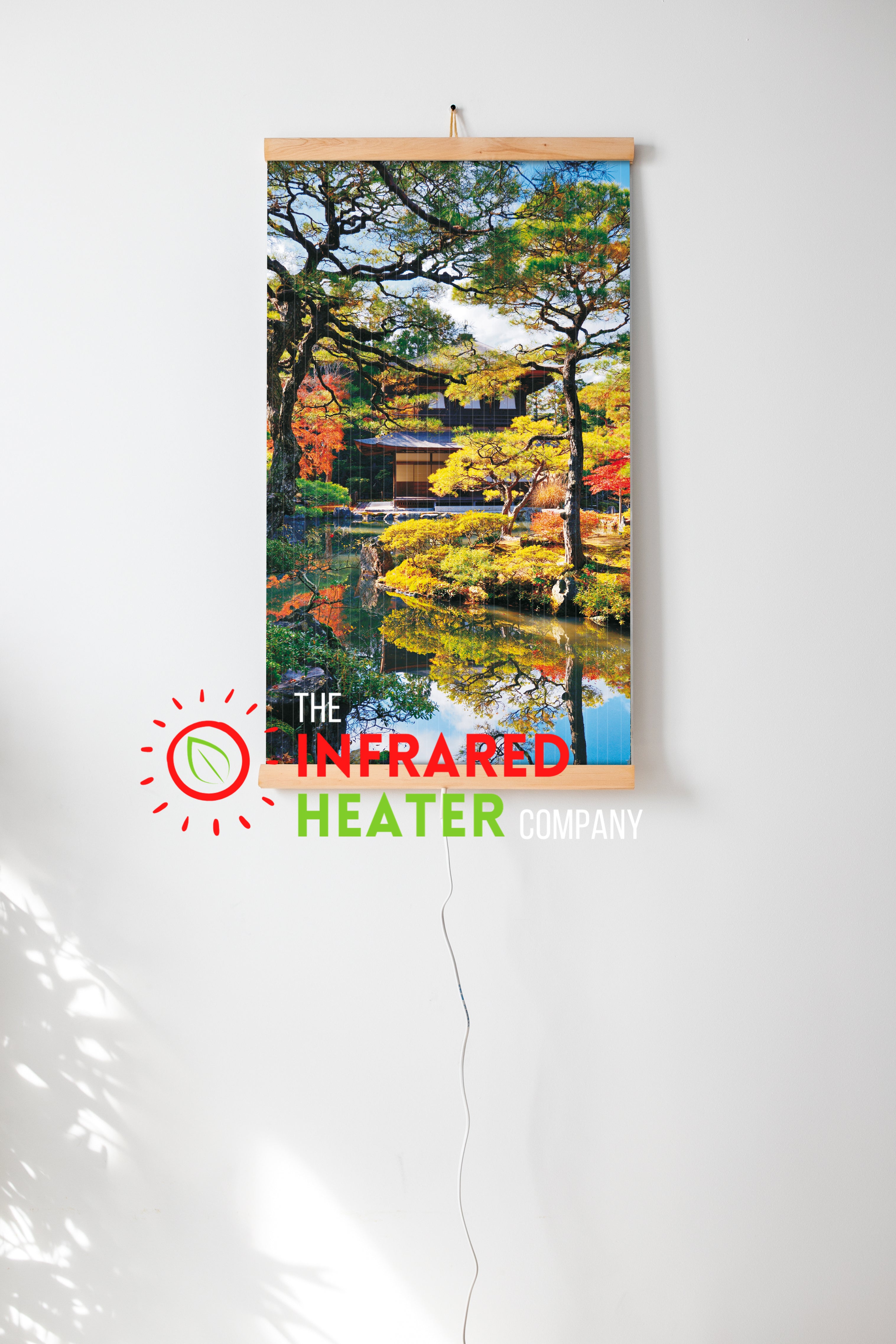 Infrared Wall mounted  Picture Heater. Far Infrared Heating Panel 420W "Garden Kyoto"