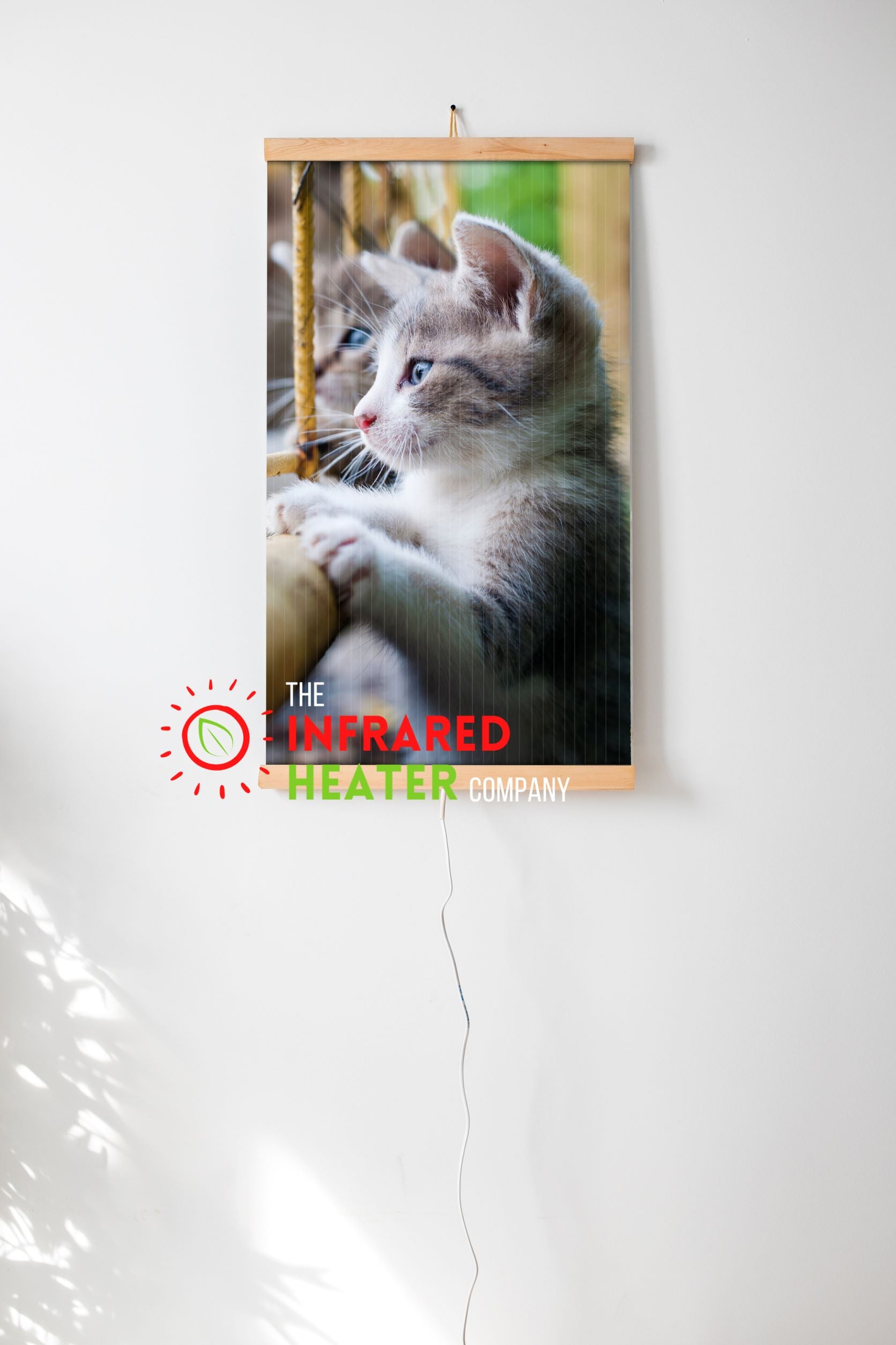 Infrared Wall mounted  Picture Heater. Far Infrared Heating Panel 420W "Kitten"