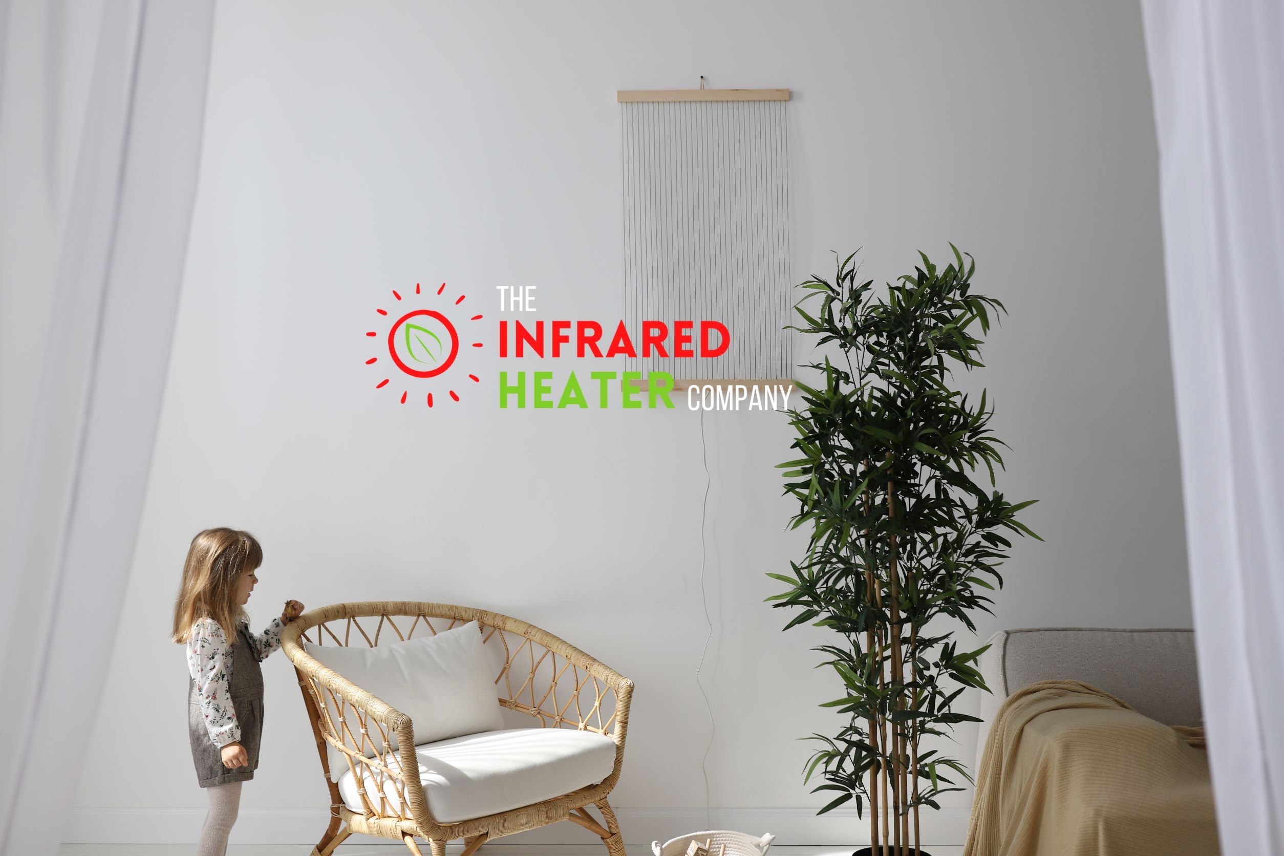 Infrared Wall Heater "Transparent". Roll-able Far Infrared Heating Panel 420W